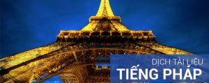 Dịch thuật tiếng Pháp tại Hà Nội