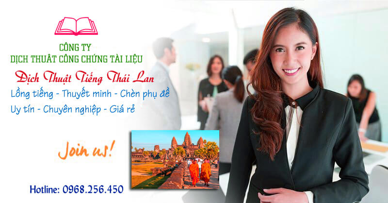Dịch tiếng Thái Lan chuyên nghiệp