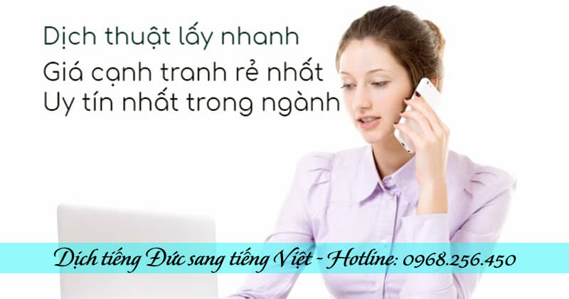 Dịch tiếng Đức sang tiếng Việt nhanh chóng