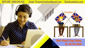 Dịch vụ dịch thuật ở tp hcm uy tín chuyên nghiệp