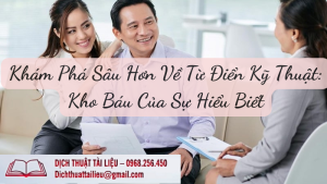Khám Phá Sâu Hơn Về Từ Điển Kỹ Thuật: Kho Báu Của Sự Hiểu Biết