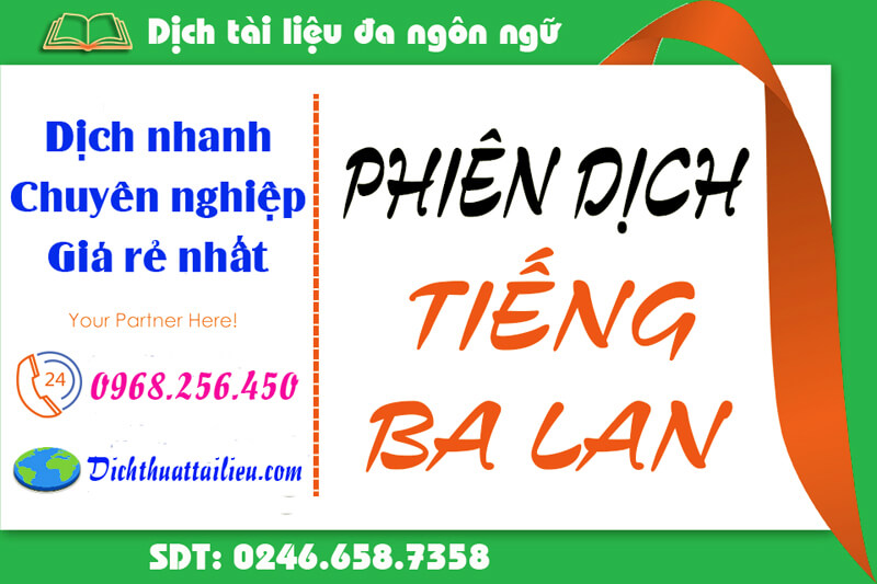 Dịch thuật tiếng Ba Lan sang tiếng Việt đa chuyên ngành