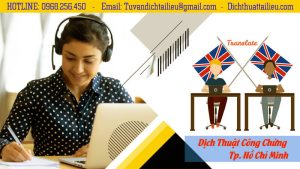 Dịch thuật ở thành phố hồ chí minh - đâu là tương lai?