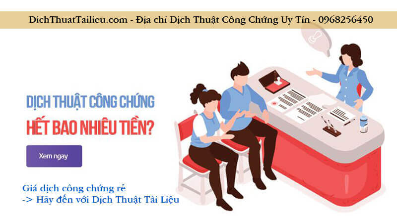 Ưu điểm của dịch công chứng giá rẻ là gì?