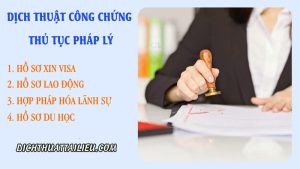 Lưu Ý Khi Dịch Thuật Công Chứng Hồ Sơ Du Học