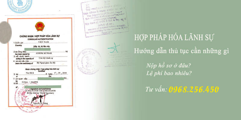 Hợp pháp hóa lãnh sự lấy dấu đại sứ quán Ai len uy tín