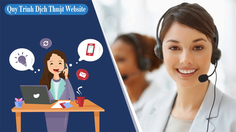 Quy trình dịch thuật website tại Dịch Thuật Tài Liệu