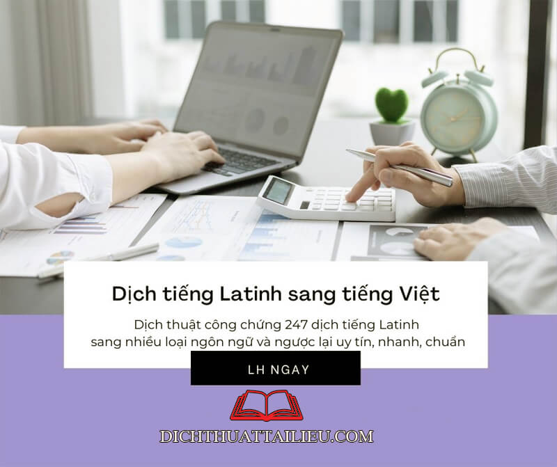 Dịch công chứng tiếng la tinh quan trọng thế nào?