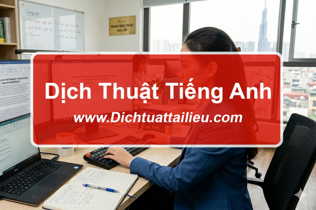 Dịch thuật tiếng Anh