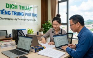 Dịch Thuật Tiếng Trung Phú Thọ