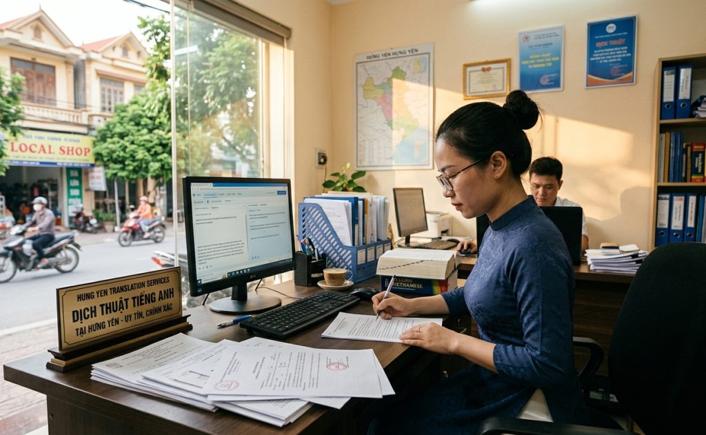 Dịch Thuật Tiếng Anh Tại Hưng Yên