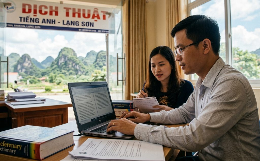 Dịch Thuật Tiếng Anh Tại Lạng Sơn