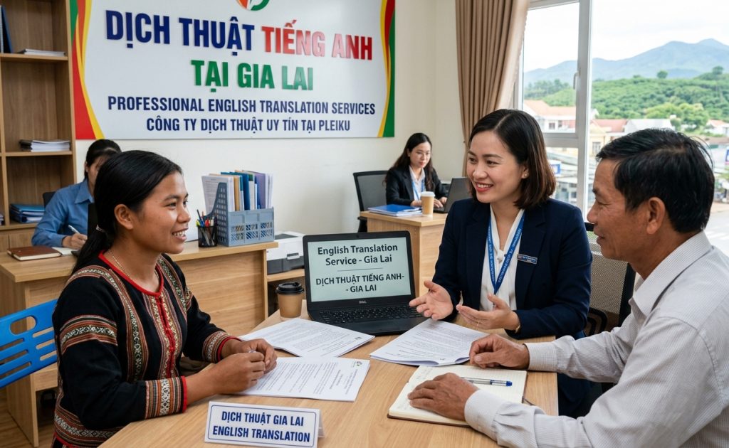 Dịch Thuật Tiếng Anh Tại Gia Lai