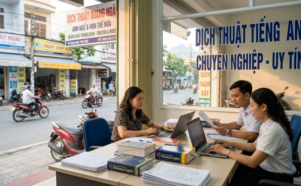 Dịch Thuật Tiếng Anh Tại Quảng Ngãi