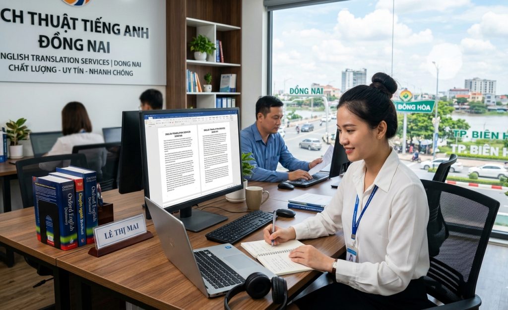 dịch thuật tiếng Anh tại Đồng Nai