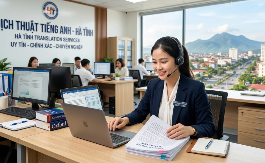 Dịch Thuật Tiếng Anh Tại Hà Tĩnh
