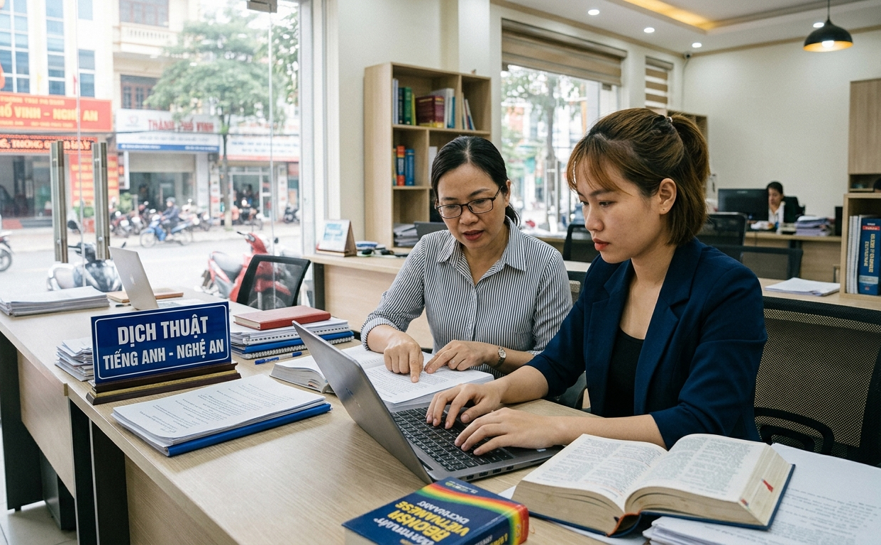Dịch Thuật Tiếng Anh Tại Nghệ An