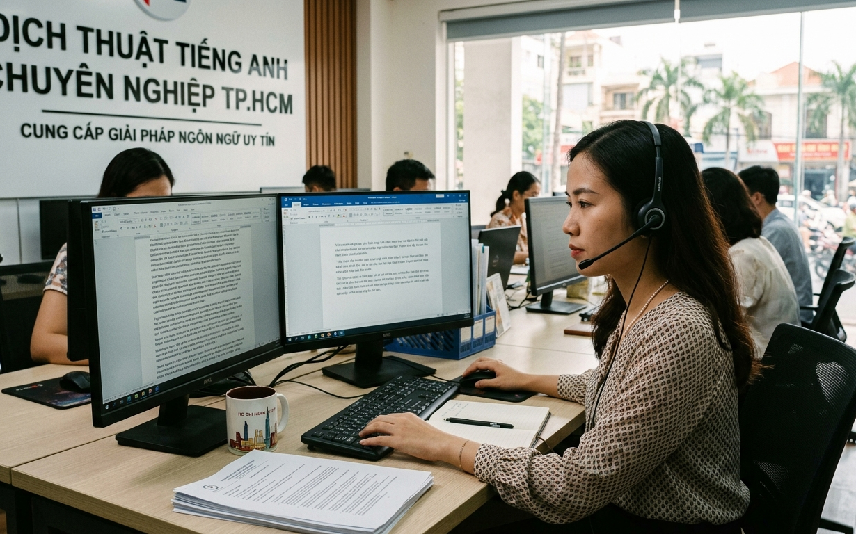 Dịch Thuật Tiếng Anh Tại TP.HCM