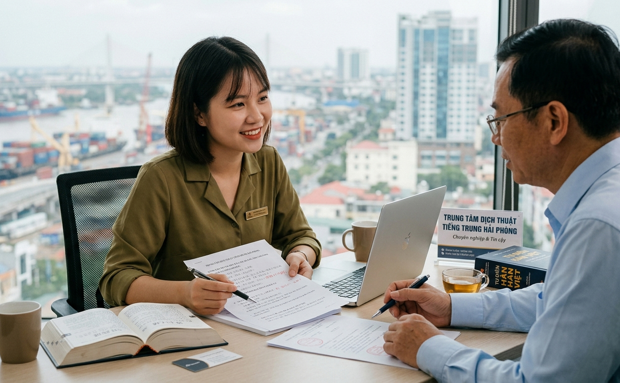 Dịch Thuật Tiếng Trung Tại Hải Phòng