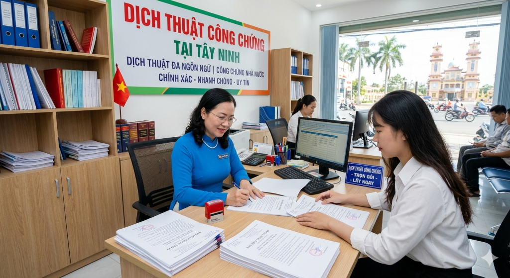 Dịch thuật công chứng tại Tây Ninh