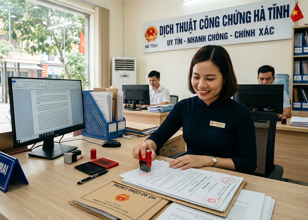 Dịch Thuật Công Chứng Tại Hà Tĩnh