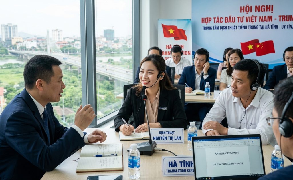 dịch thuật tiếng trung tại Hà Tĩnh