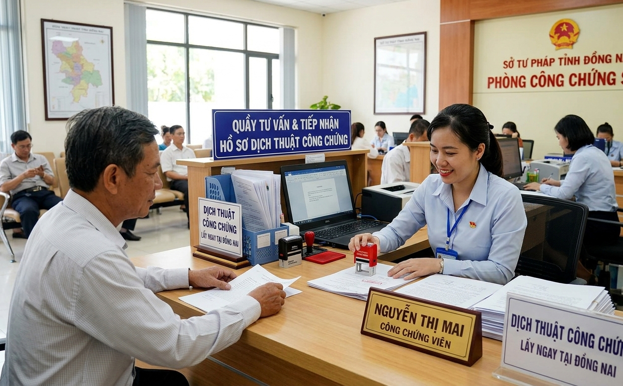 Dịch Thuật Công Chứng Tại Đồng Nai