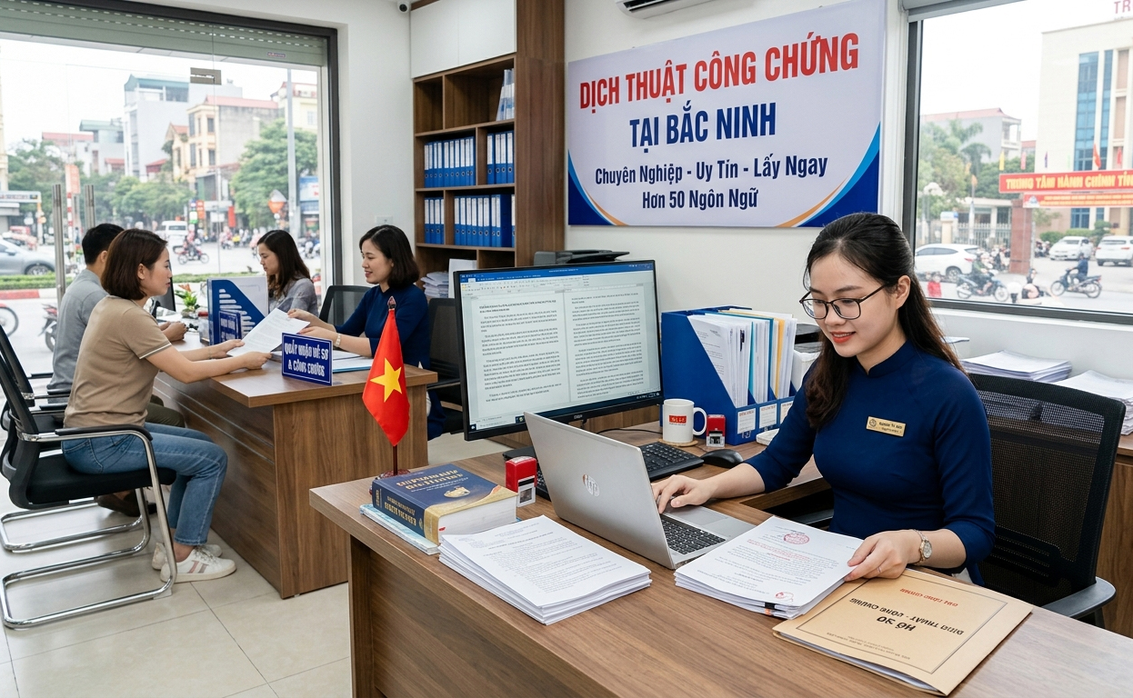 Dịch thuật công chứng tại Bắc Ninh