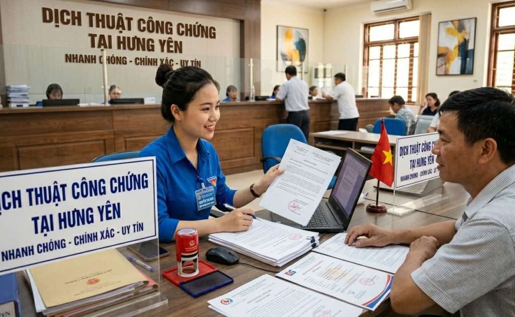 Dịch Thuật Công Chứng Tại Hưng Yên