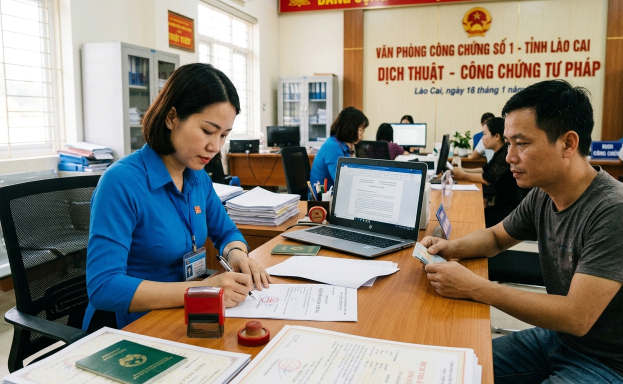 Dịch Thuật Công Chứng Tại Lào Cai