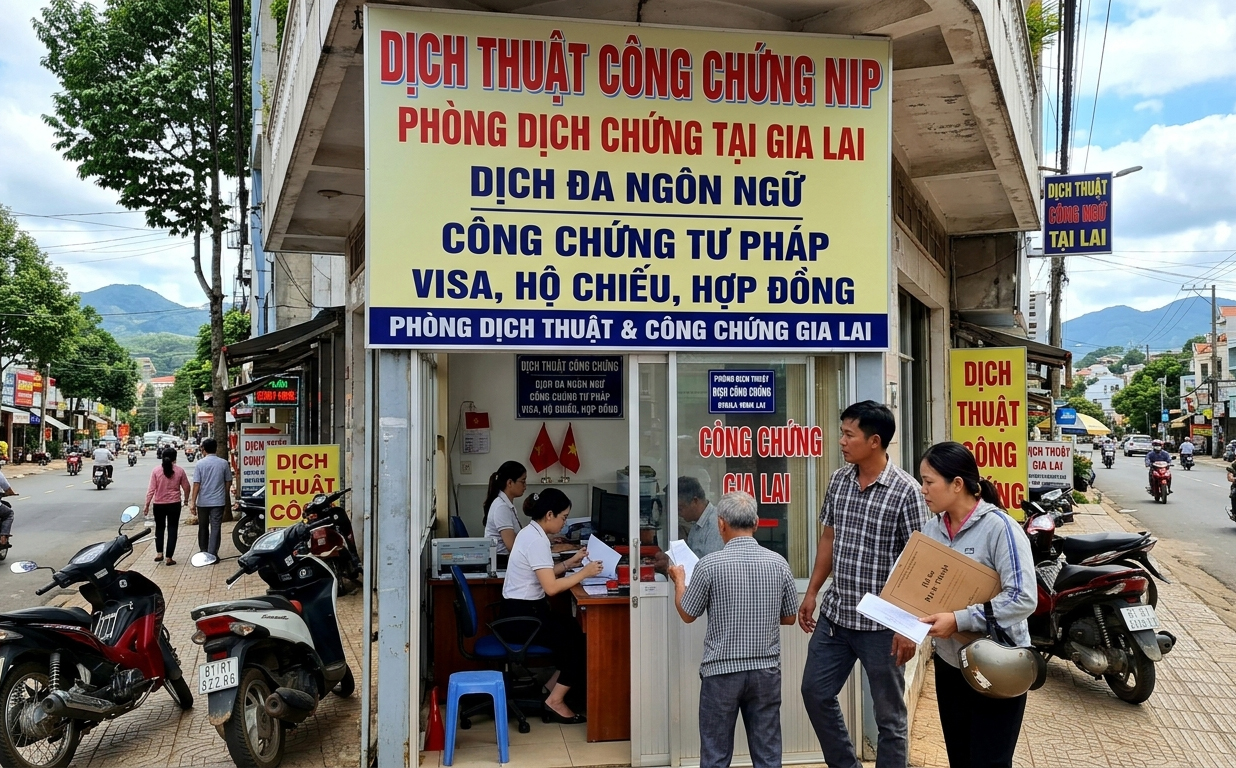 Dịch Thuật Công Chứng Tại Gia Lai