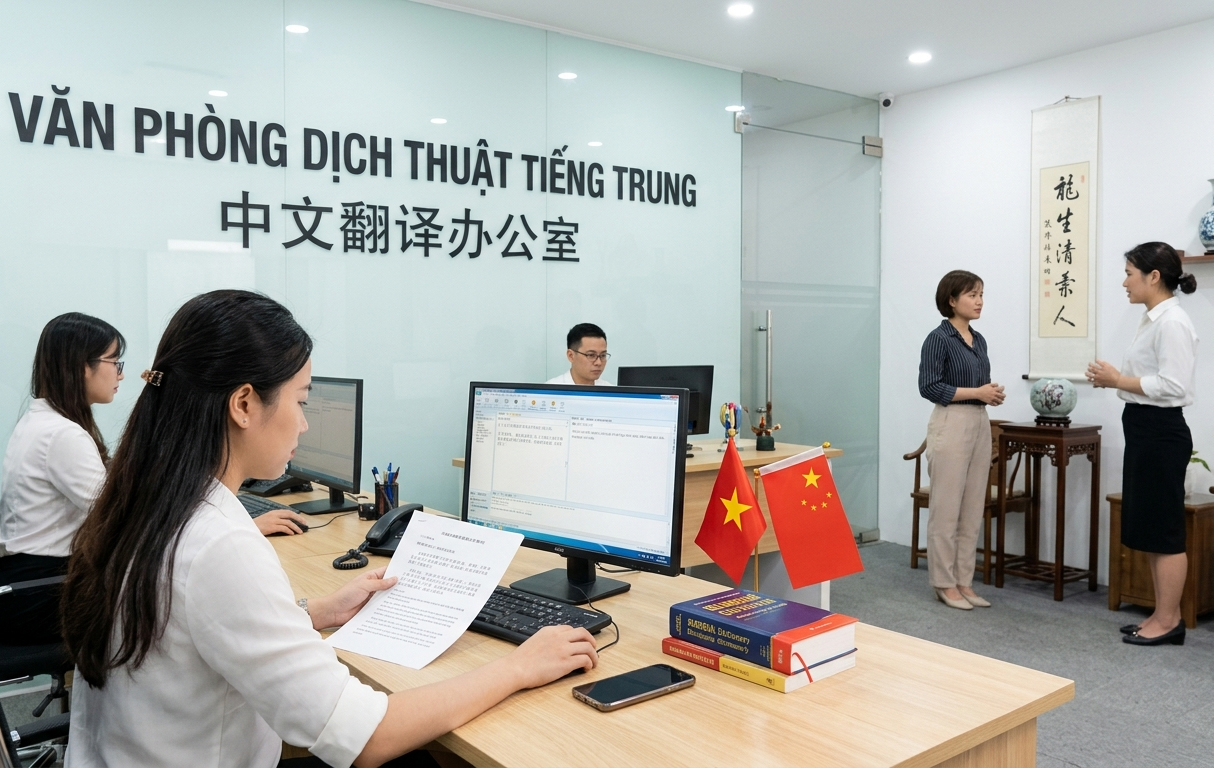 Văn Phòng Dịch Thuật Tiếng Trung