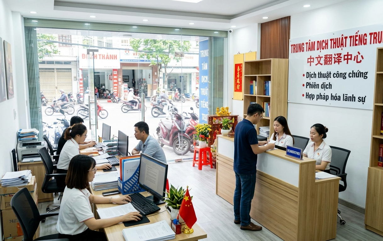 Trung Tâm Dịch Thuật Tiếng Trung