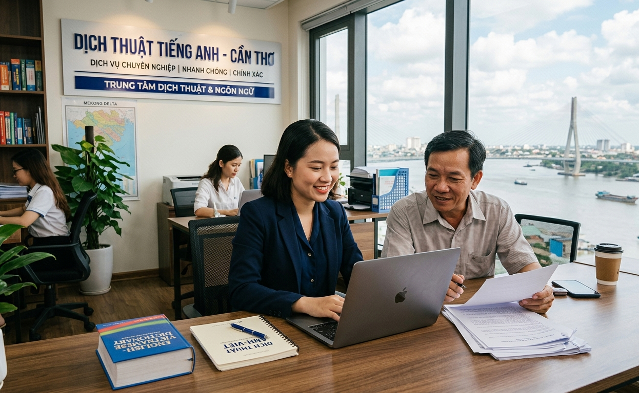 Dịch Thuật Tiếng Anh Tại Cần Thơ
