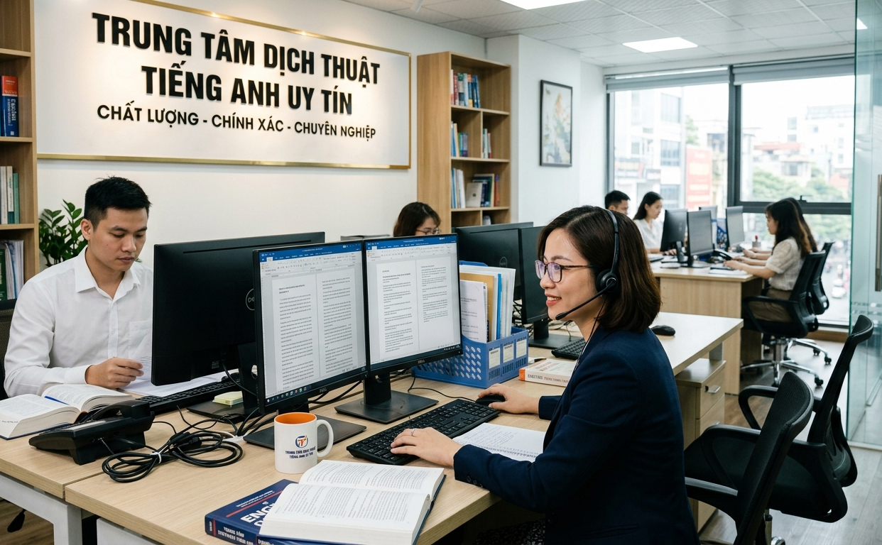 Trung Tâm Dịch Thuật Tiếng Anh