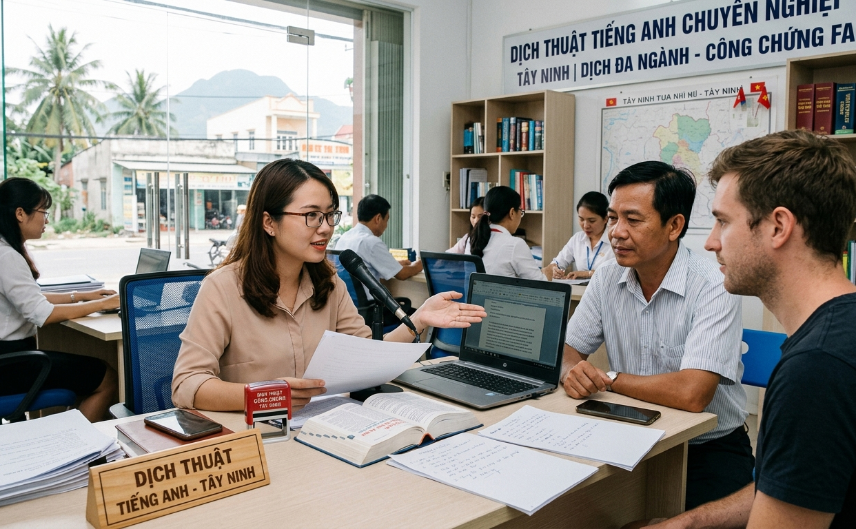 Dịch Thuật Tiếng Anh Tại Tây Ninh