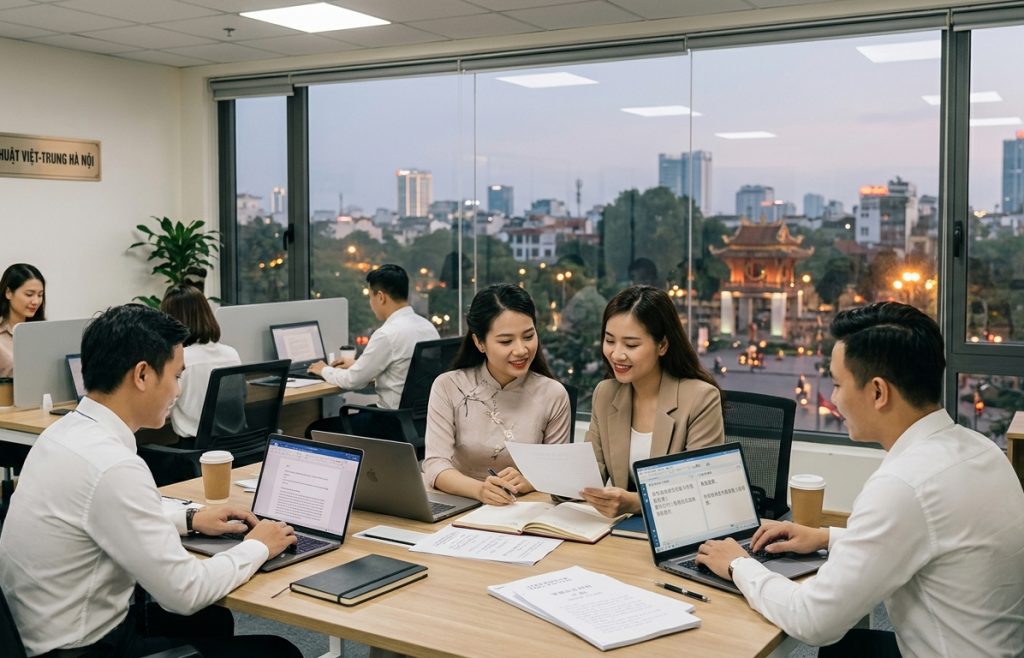 Top 5 Công Ty Dịch Thuật Tiếng Trung Tại Hà Nội
